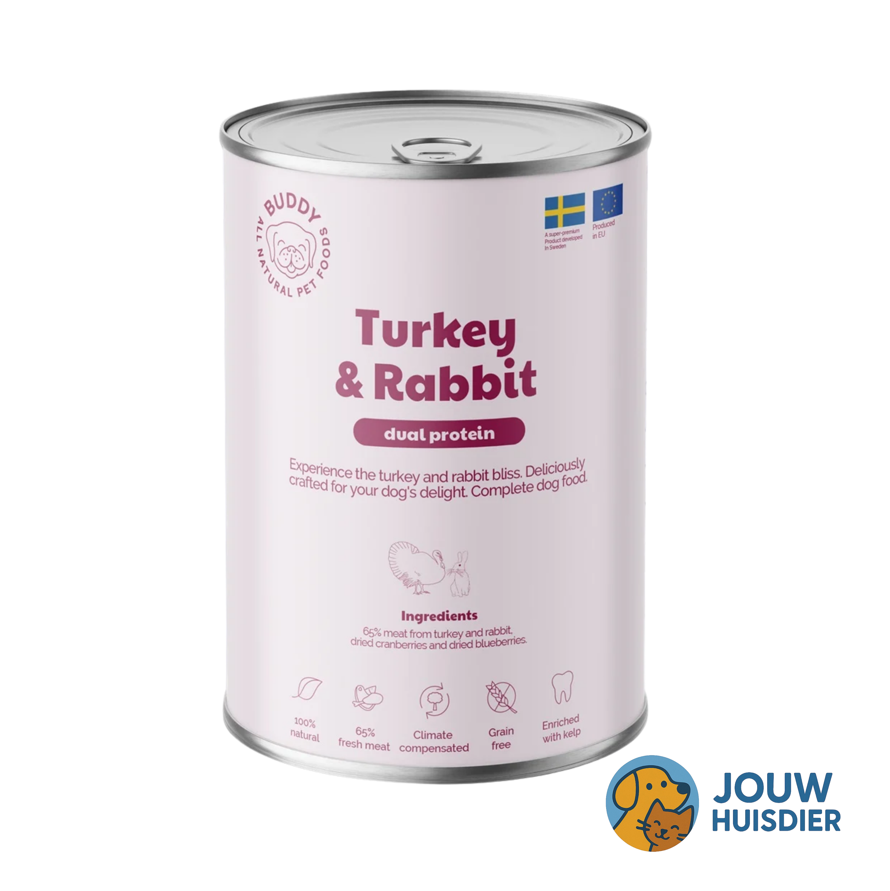 Buddy Kalkoen & Konijn (400g)