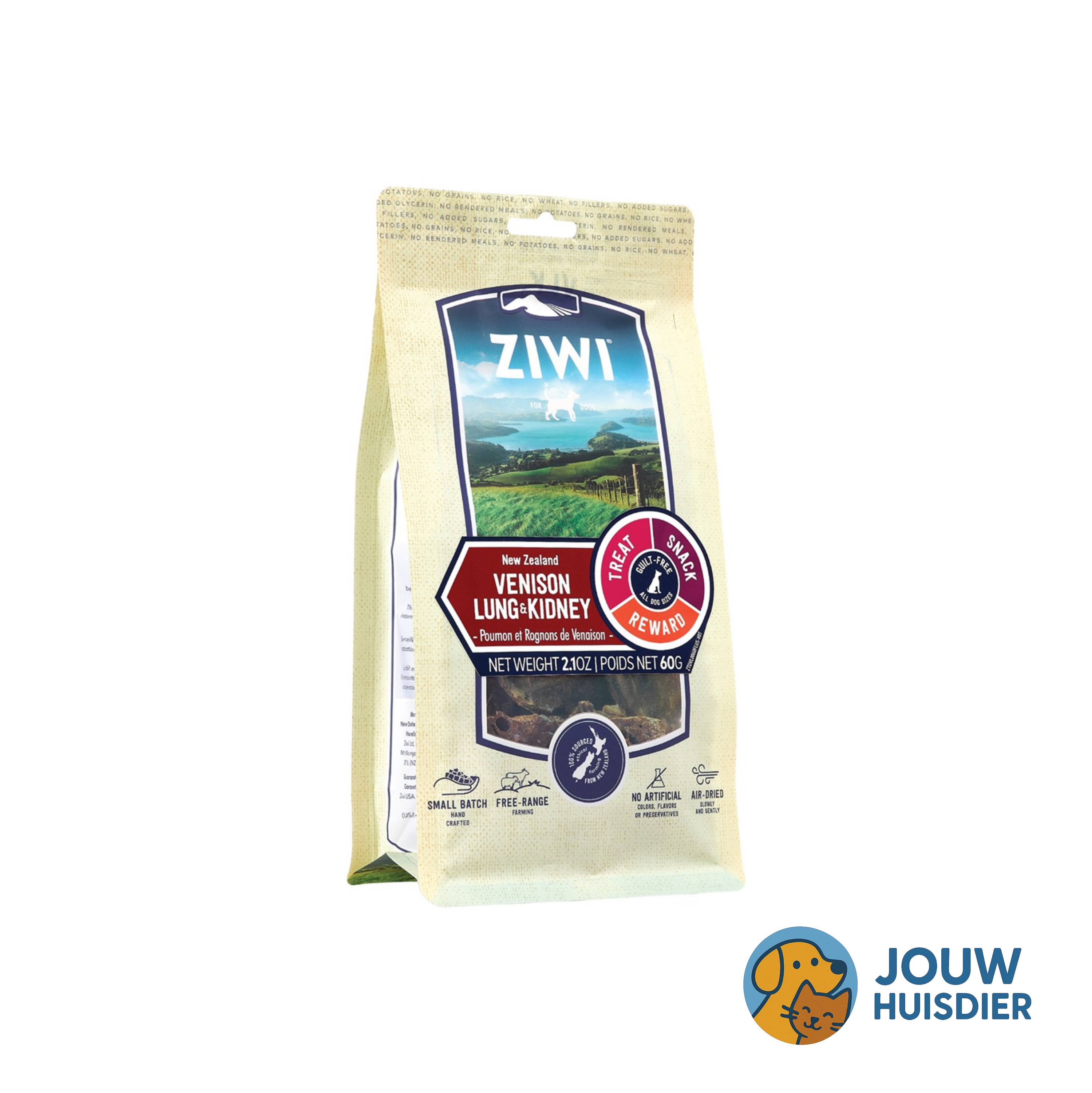 Ziwi Kauwsnack Hert (60g)