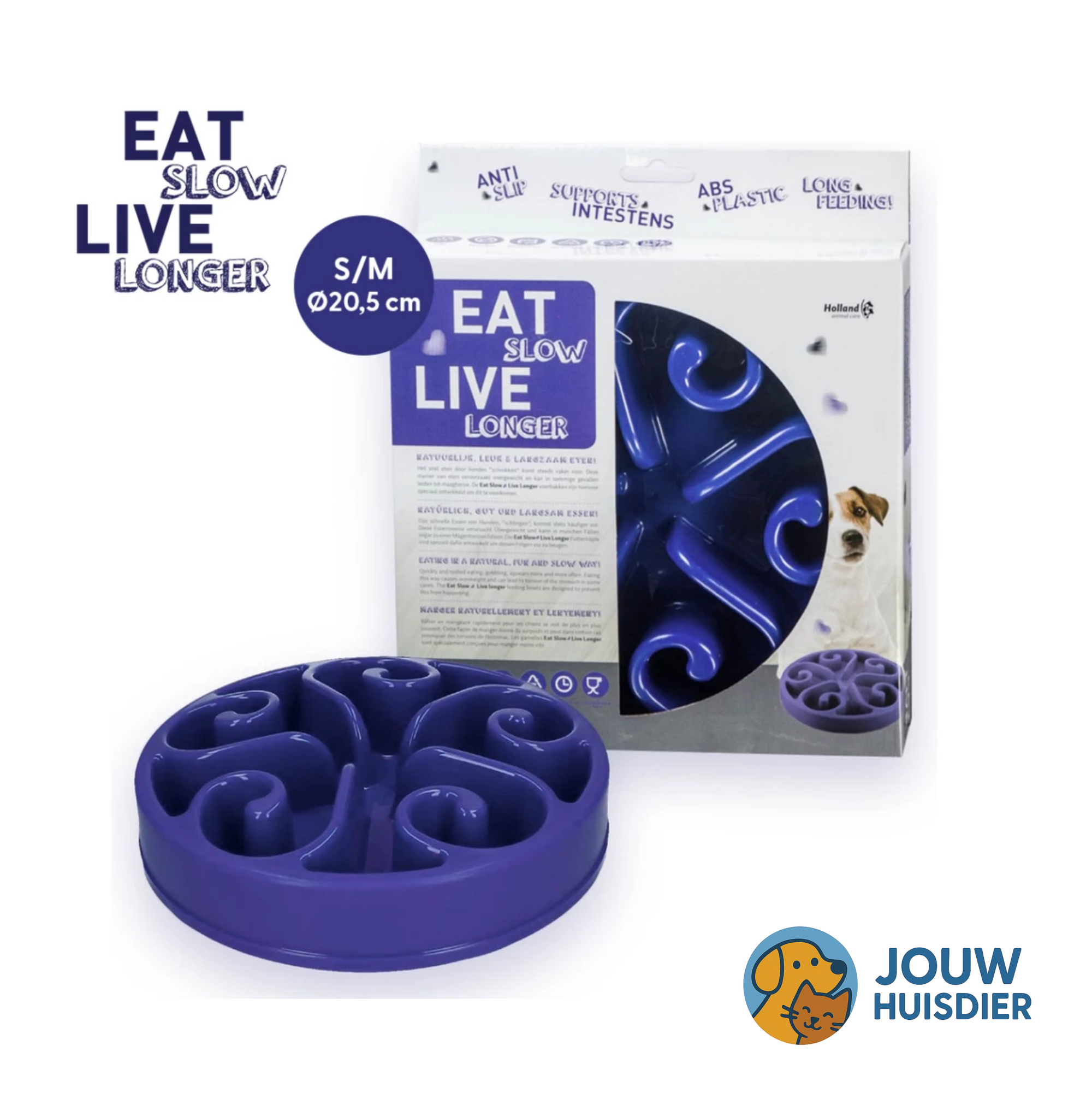 Eat Slow Live Longer Original (maat: S)