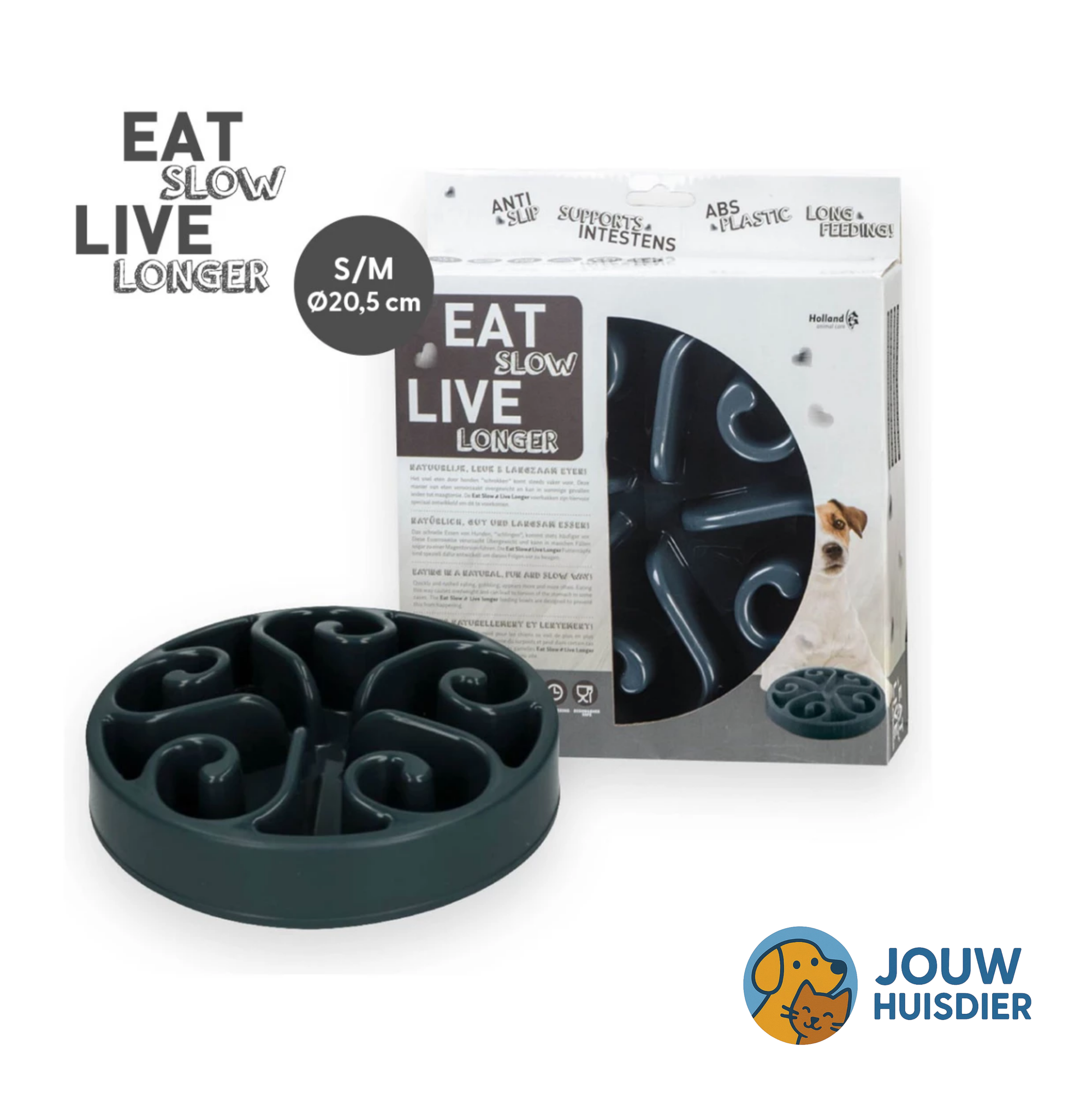 Eat Slow Live Longer Original (maat: S)