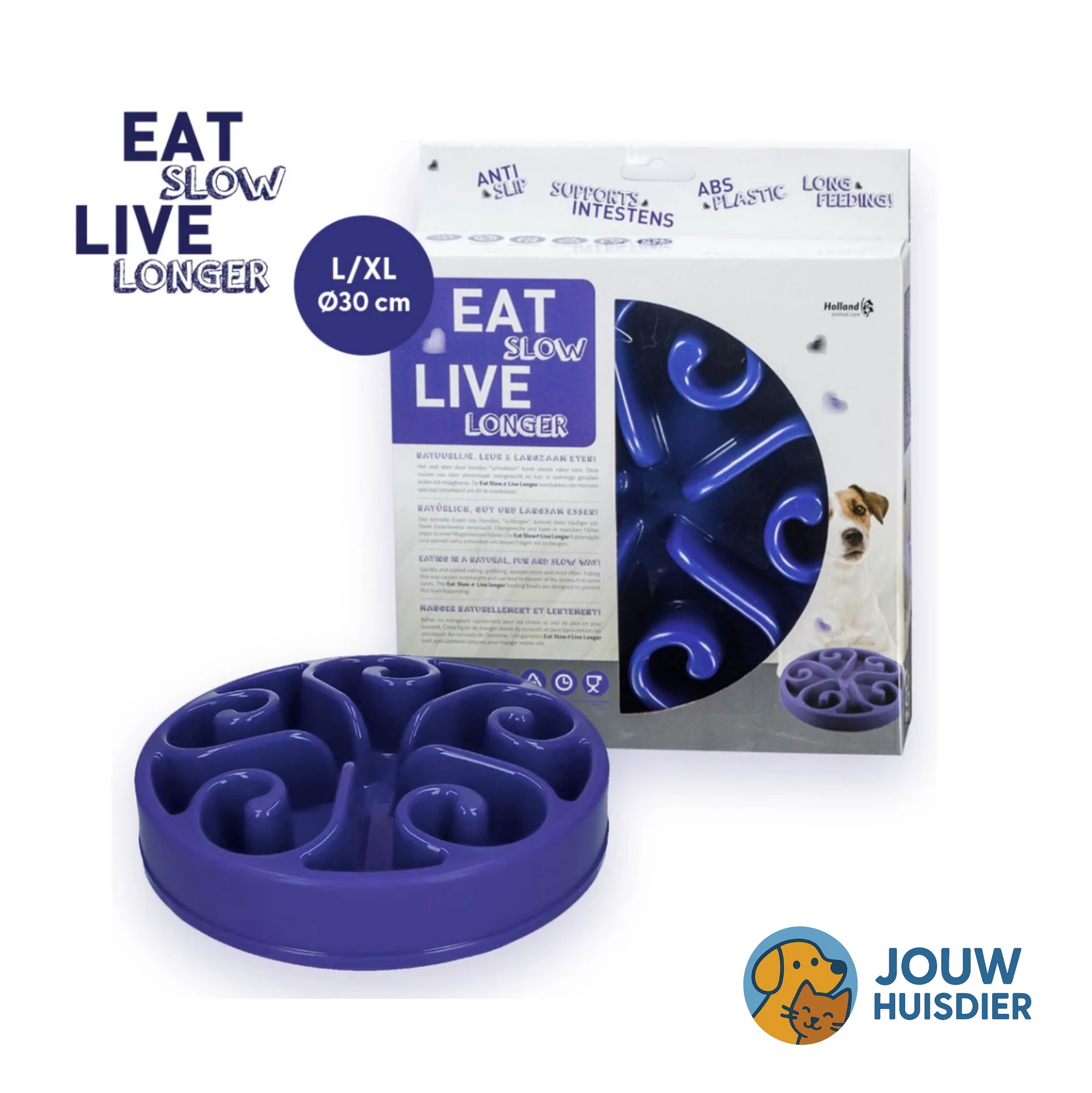 Eat Slow Live Longer Original (maat: L)