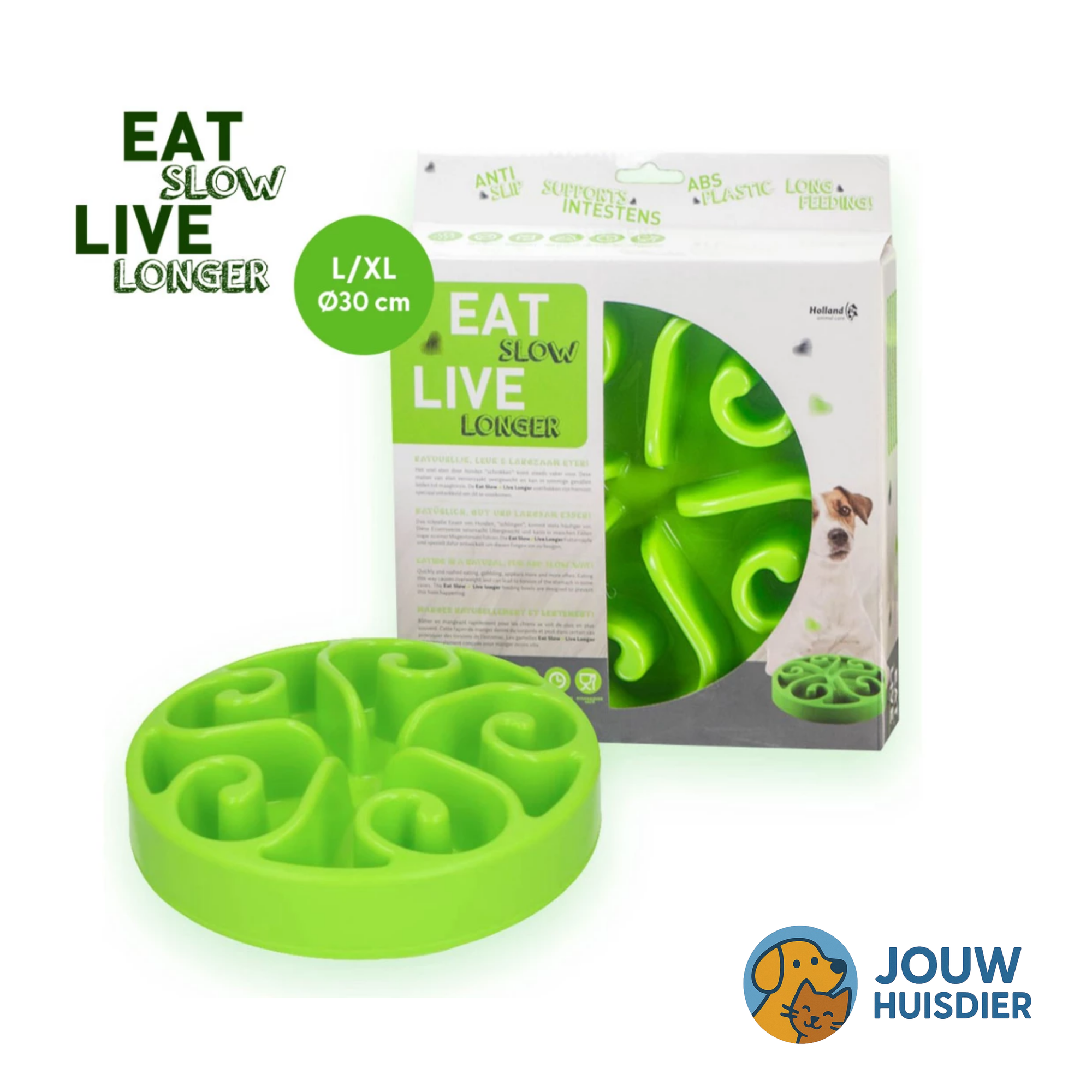 Eat Slow Live Longer Original (maat: L)