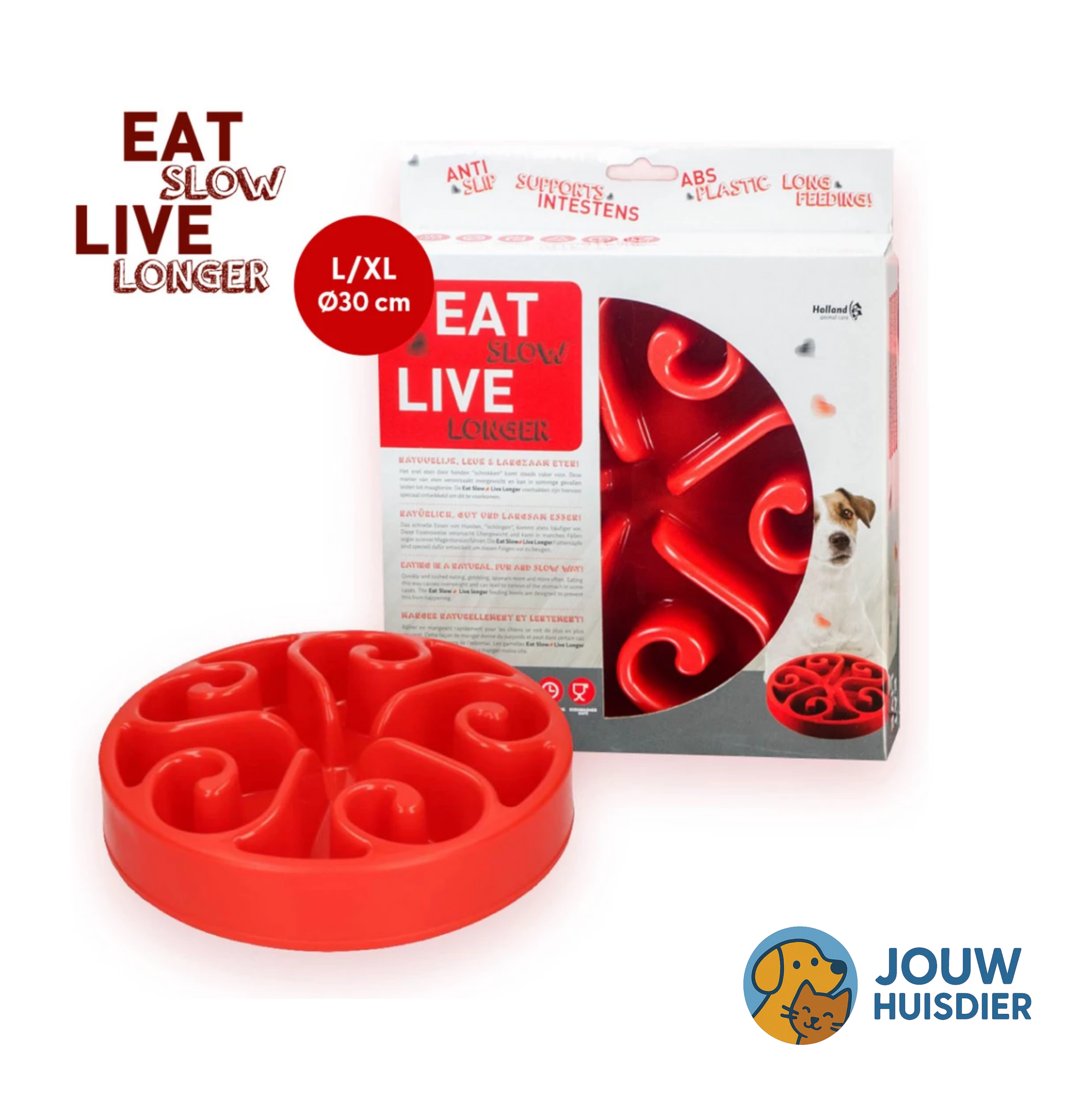 Eat Slow Live Longer Original (maat: L)