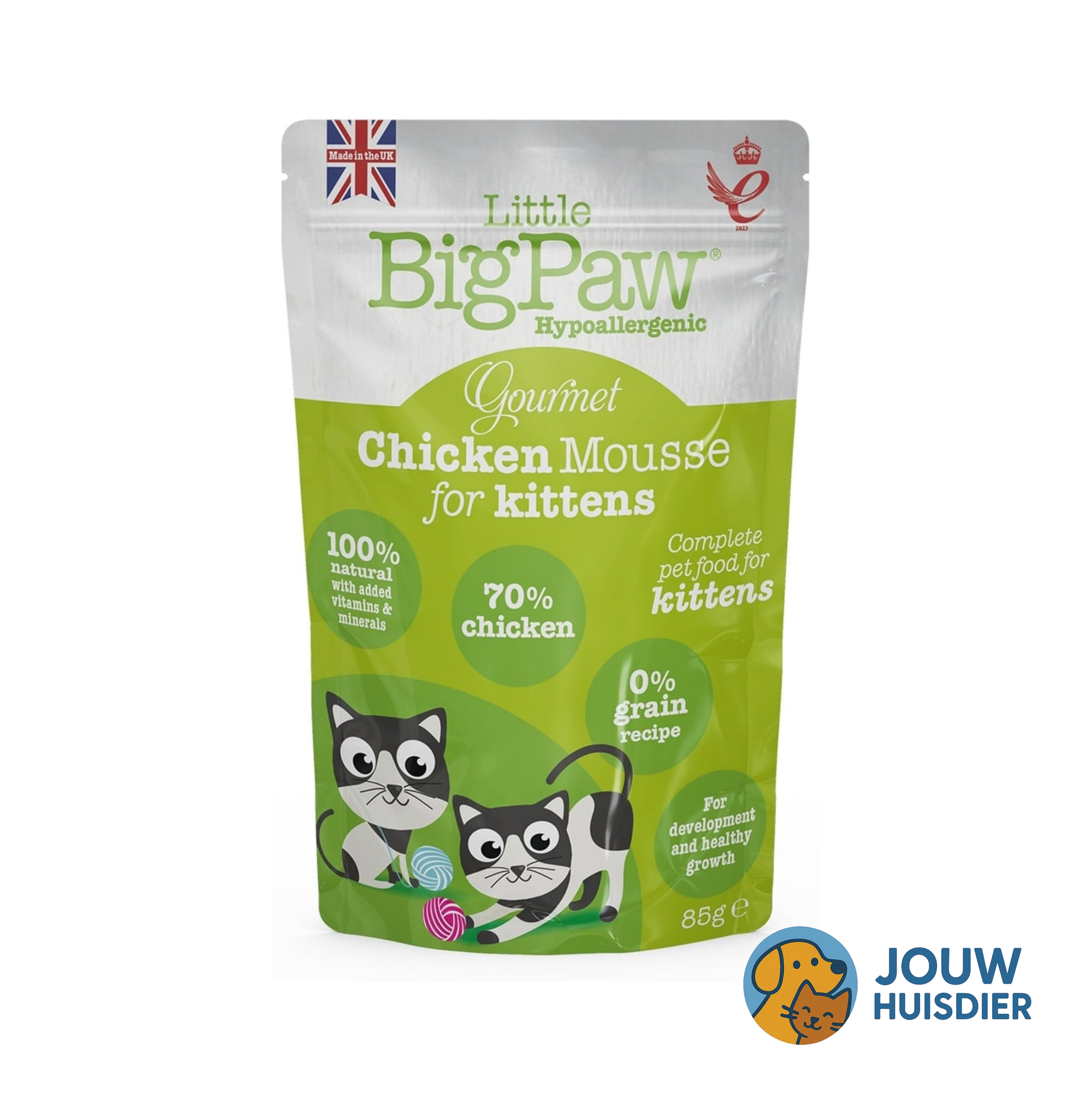 Little Big Paw Gourmet Kipmousse (4st)