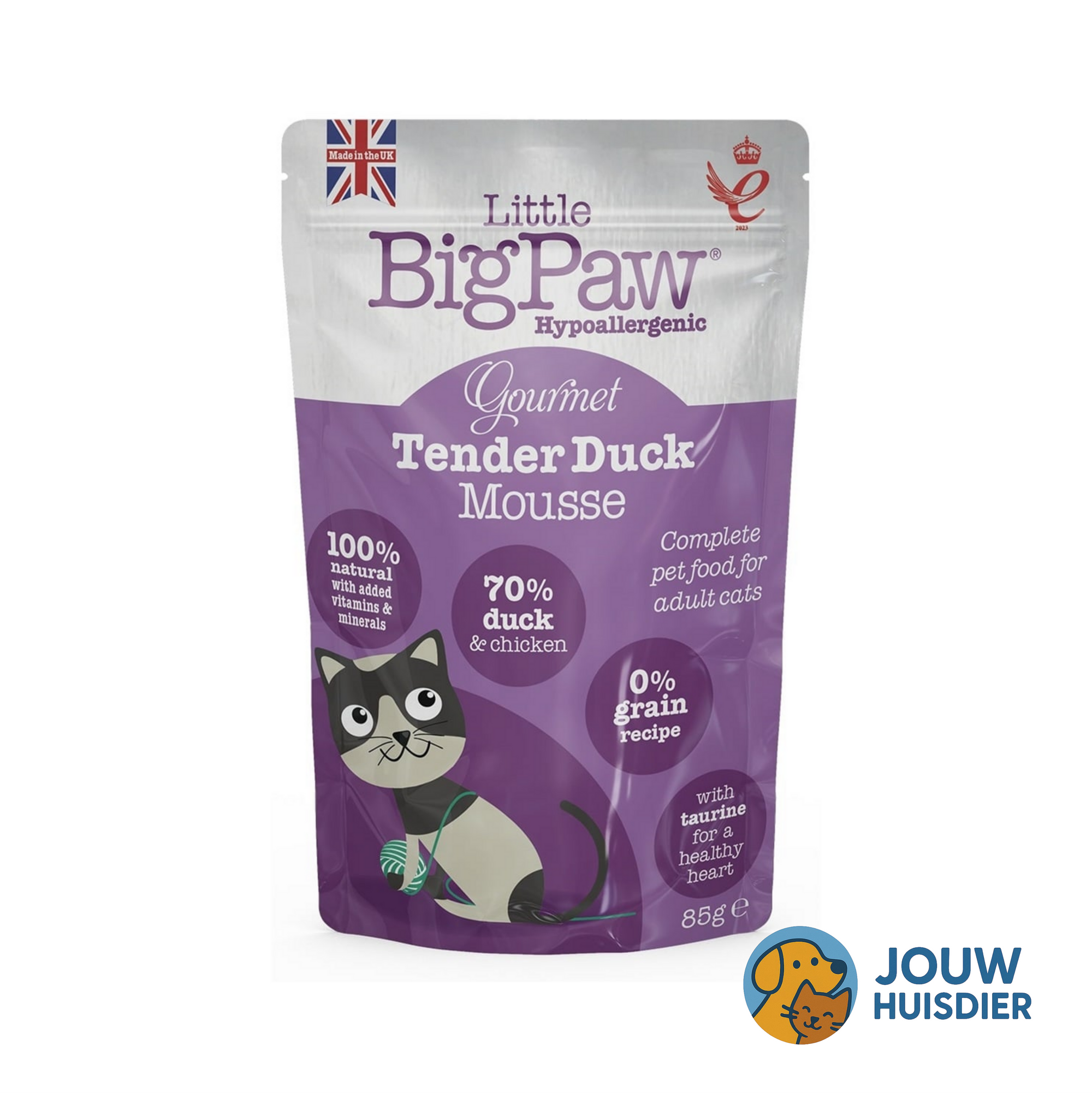 Little Big Paw Gourmet Eendenmousse (4st)