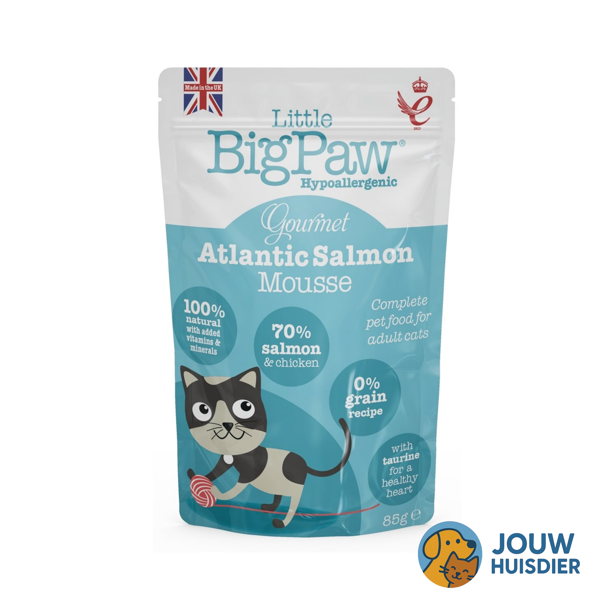 Little Big Paw Gourmet Zalm Mousse (4st)