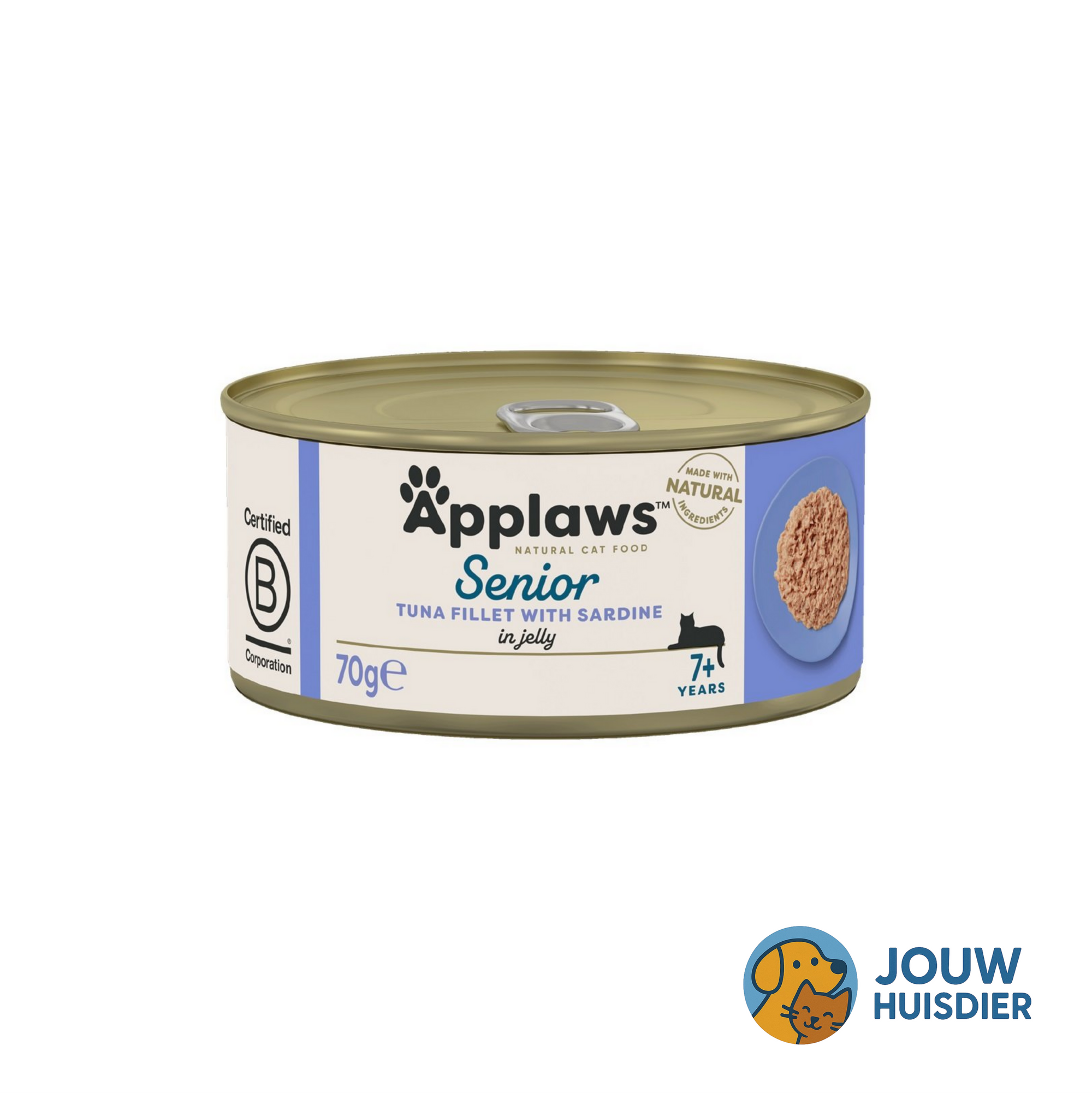 Applaws Kattenvoer Senior Tonijn & Sardine in Gelei (6st)