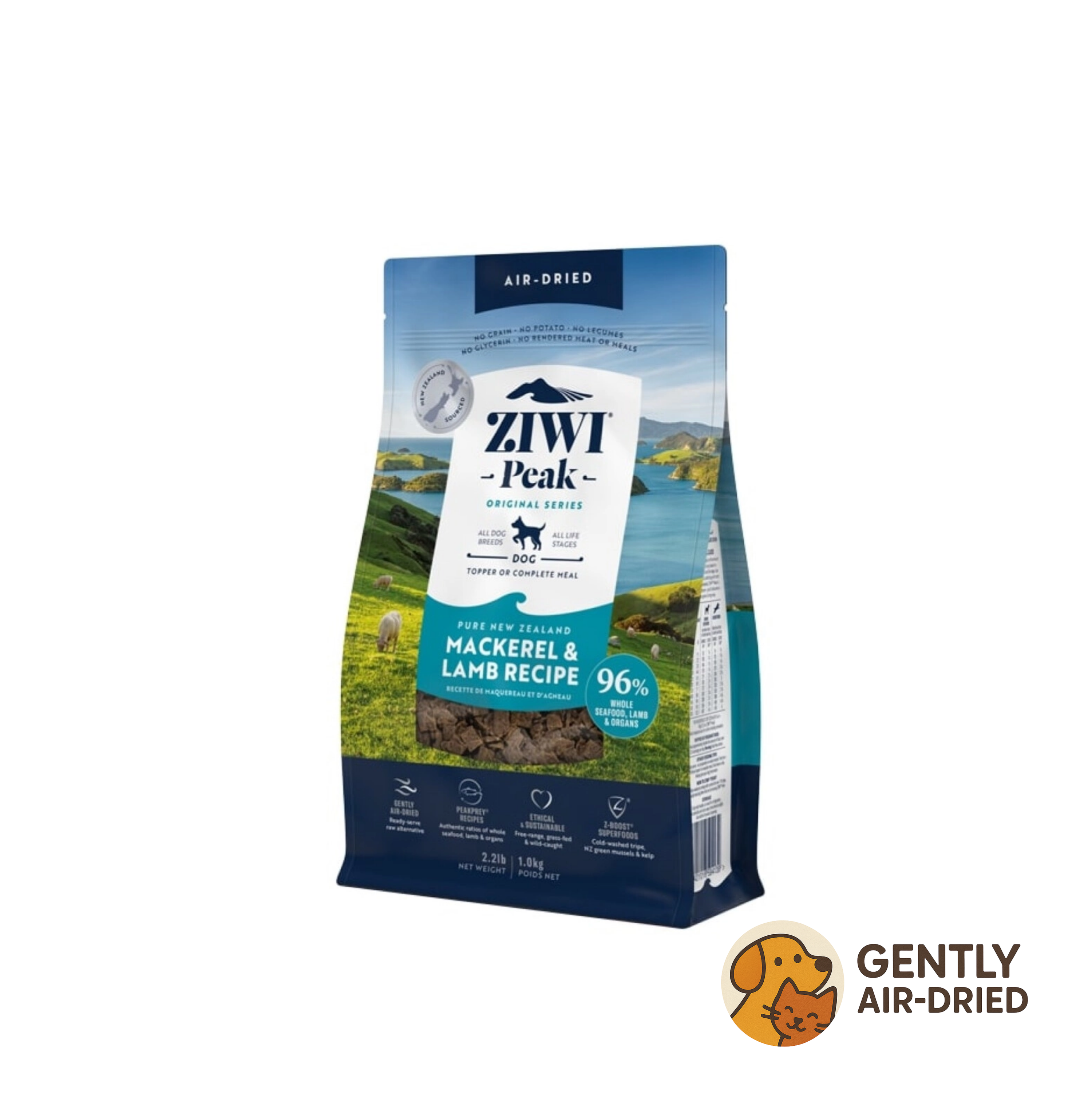 Ziwi Peak Dog Makreel & Lam (1kg)