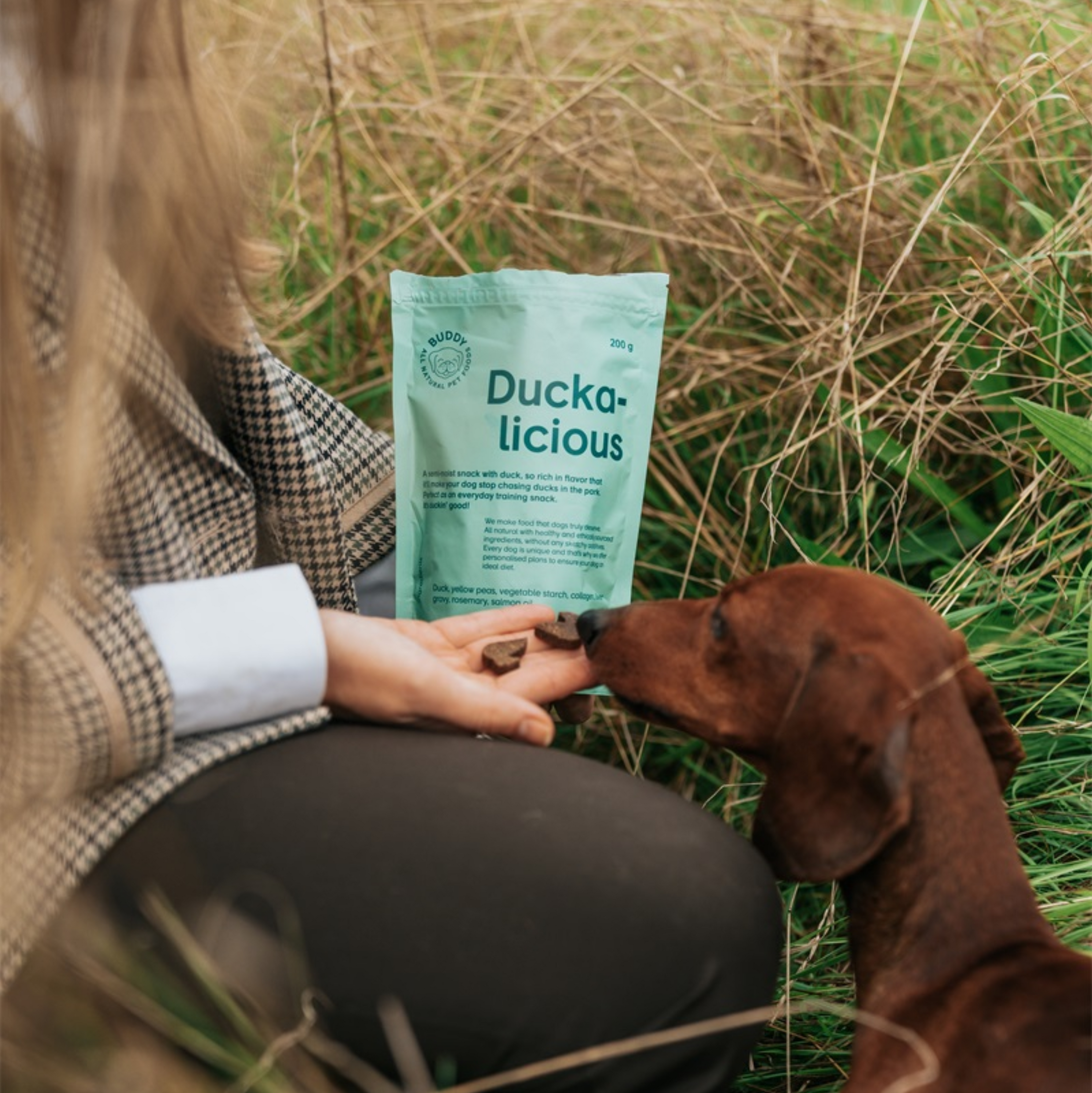 BUDDY Snack Eend & Rozemarijn (200g)