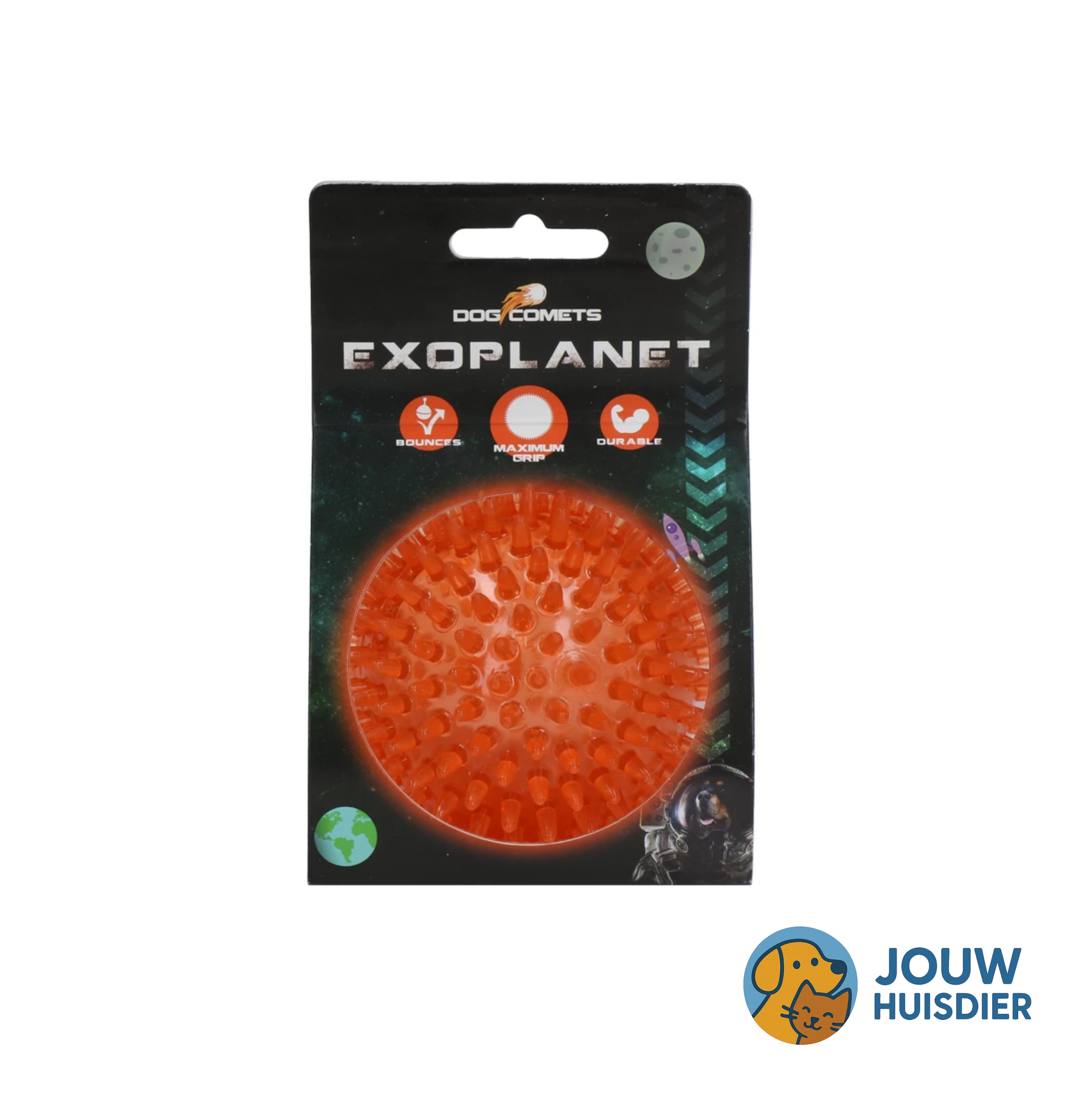 Dog Comets Exoplanet Egelbal (Oranje)