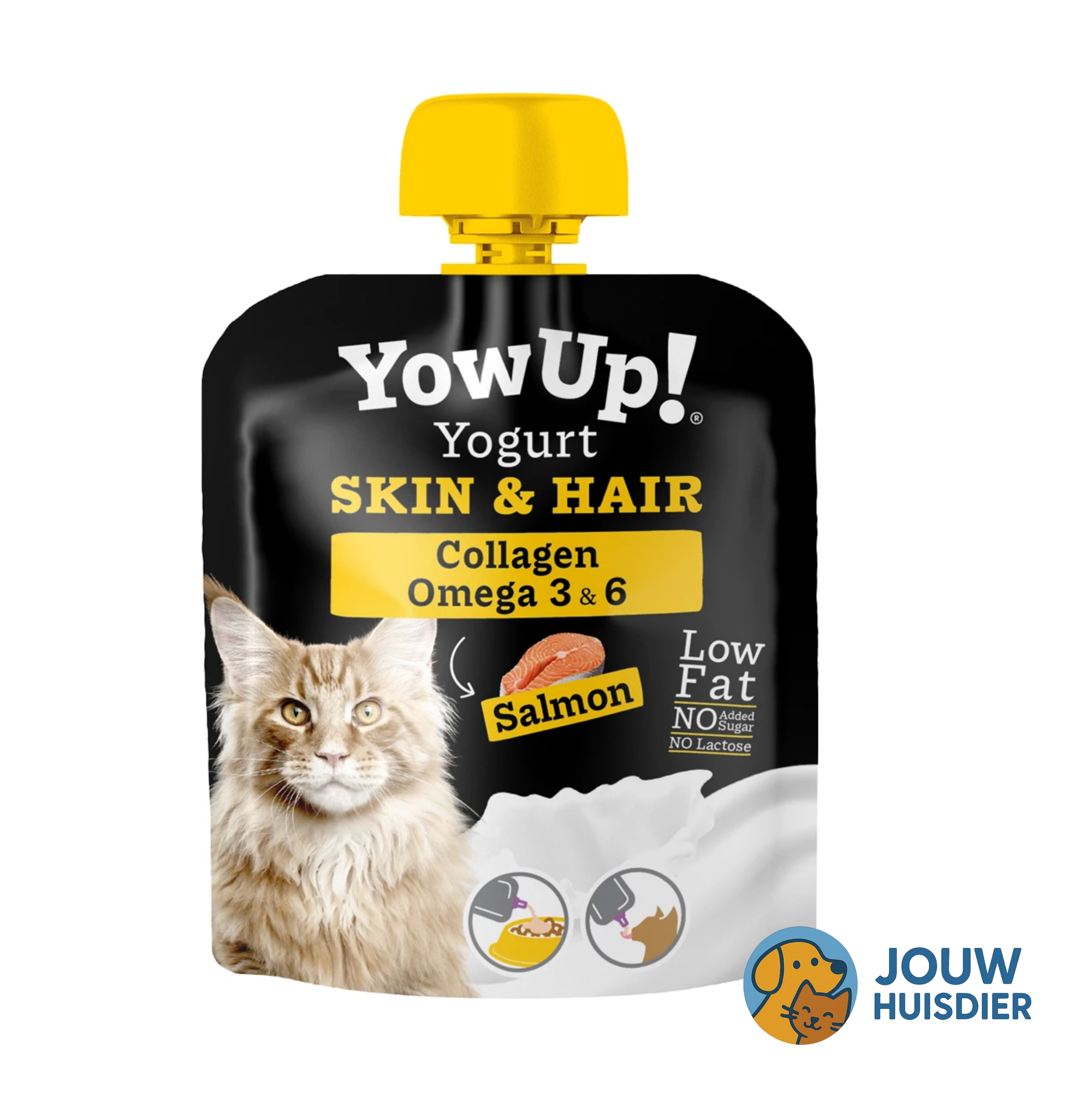 YowUp! Yoghurt Cats Salmon Skin & Hair (10st)