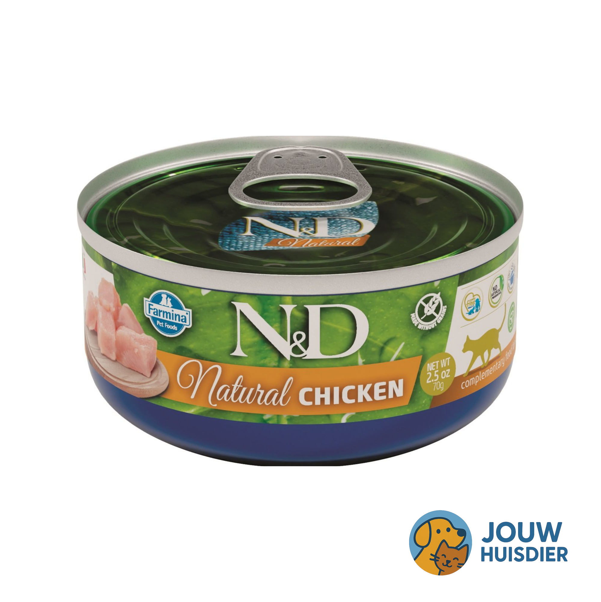 N&D Natural Kattenvoer Kip (6st)