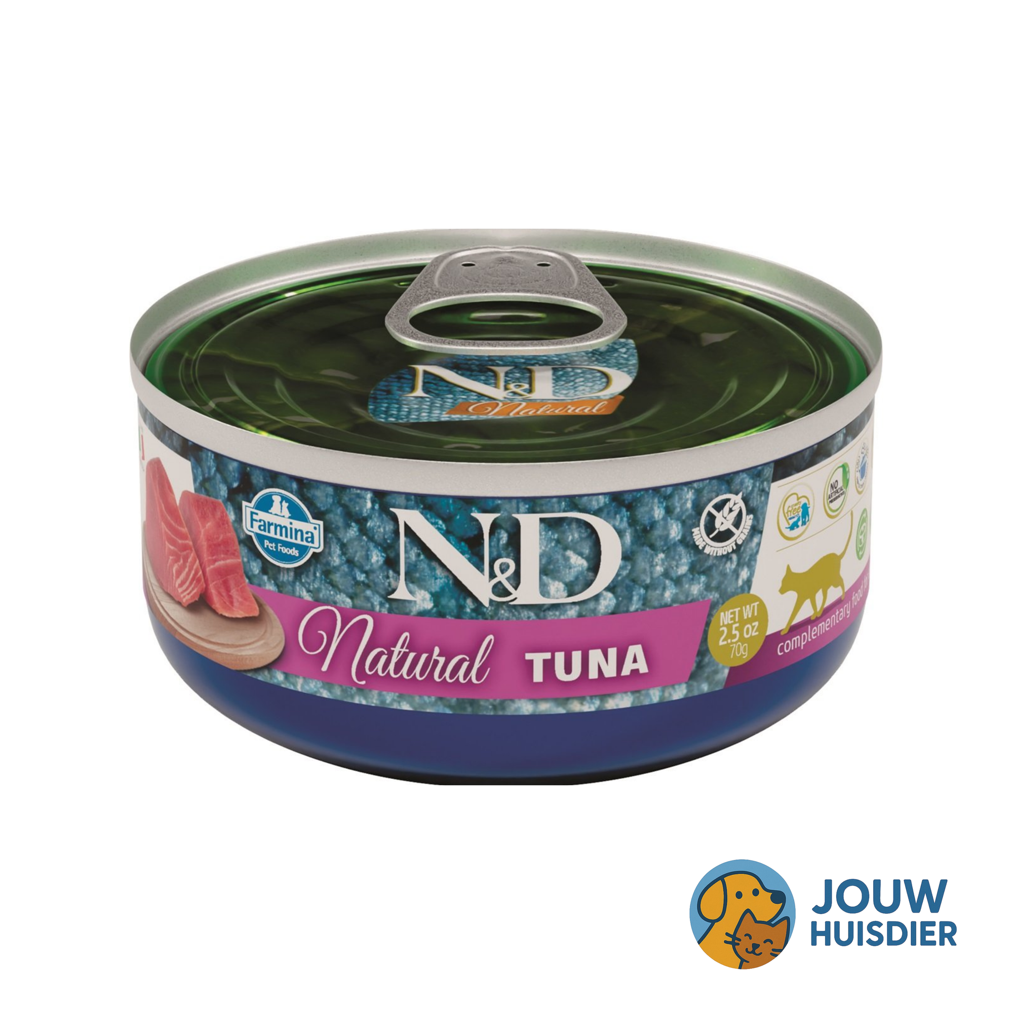 N&D Natural Kattenvoer Tonijn (6st)