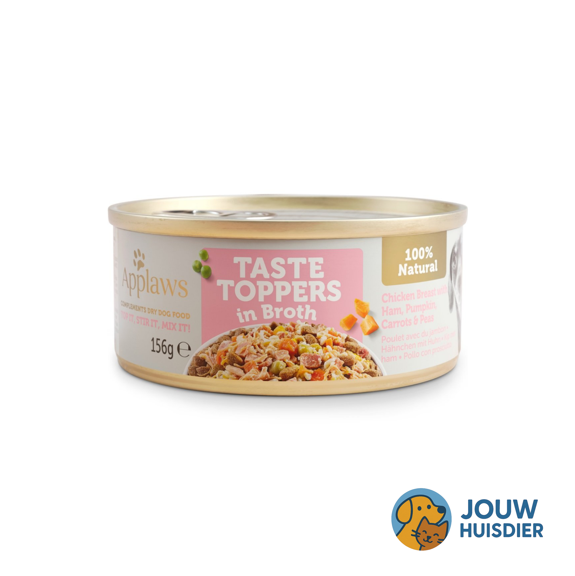 Applaws Taste Topper Kip met Ham in Bouillon (12st)